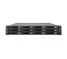 QNAP REXP-1220U-RP disk array Rack (2U) Black