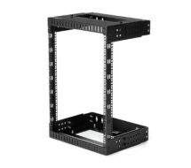 StarTech 15U 19" Wall Mount Network Rack - Adjustable Depth 12-20" 2 Post Open Frame Server Room Rack AV/Data/ IT Communication/Computer Equipment/Switch w/Cage Nuts & Screws