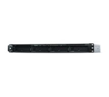 Synology RX418 disk array 40 TB Rack (1U) Black, Grey