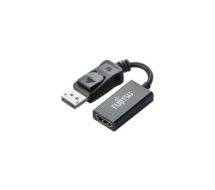 Fujitsu S26391-F6055-L212 video cable adapter 0.15 m DisplayPort 1.2 HDMI 2.0 Black