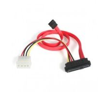 StarTech 18in SAS 29 Pin to SATA Cable with LP4 Power