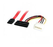 StarTech 18in SATA Serial ATA Data and Power Combo Cable