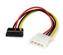 StarTech 6in 4 Pin LP4 to Left Angle SATA Power Cable Adapter