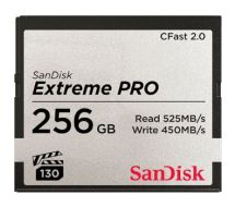 Sandisk Extreme Pro memory card 256 GB CFast 2.0