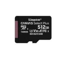 Kingston Canvas Select Plus memory card 512 GB SDXC Class 10 UHS-I