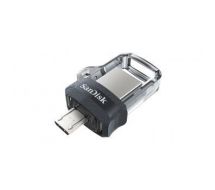 Sandisk Ultra Dual m3.0 USB flash drive 32 GB USB Type-A / Micro-USB 3.2 Gen 1 (3.1 Gen 1) Black,Silver,Transparent