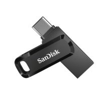 SanDisk Ultra Dual Drive USB flash drive 128 GB USB Type-A / USB Type-C 3.2 Gen 1 (3.1 Gen 1) Black, Silver