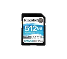 Kingston Canvas Go! Plus memory card 512 GB SD Class 10 UHS-I