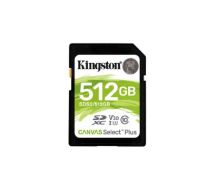 Kingston Canvas Select Plus memory card 512 GB SDXC Class 10 UHS-I