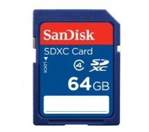 Sandisk 64GB SDXC memory card Class 4