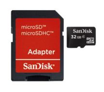 Sandisk microSDHC 32GB memory card Class 4