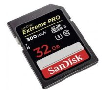 Sandisk Extreme PRO, 32 GB memory card SDHC Class 10 UHS-II