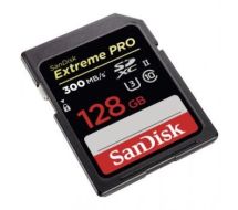 Sandisk Extreme PRO, 128 GB memory card SDXC Class 10 UHS-II