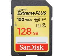 Sandisk Extreme PLUS memory card 128 GB SDXC Class 3 UHS-I