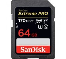 Sandisk Exrteme PRO 64 GB memory card SDXC Class 10 UHS-I