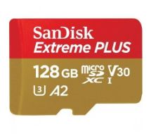 Sandisk 128GB Extreme Plus microSDXC memory card Class 10