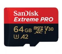 Sandisk 64GB Extreme Pro microSDXC memory card Class 10