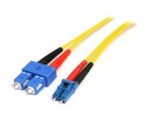 StarTech 1m Single Mode Duplex Fiber Patch Cable LC-SC