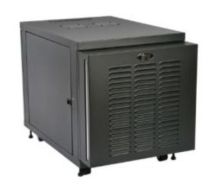 Tripp Lite 12U SmartRack Industrial Floor Standard-Depth Rack Enclosure Cabinet includes doors and side panels