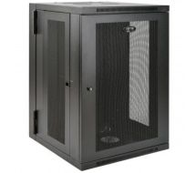 Tripp Lite 18U SmartRack Wall-Mount Rack Enclosure Cabinet, UPS-Depth, Hinged Back