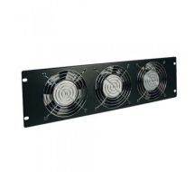 Tripp Lite SmartRack 3U Fan Panel - 3 208-240V high-performance fans; 315 CFM; C14 inlet