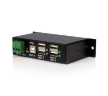 StarTech 4-Port Industrial USB 2.0 Hub with ESD Protection