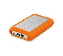 LaCie Rugged Triple external hard drive 1000 GB Orange,White