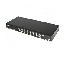 StarTech 16 Port 1U Rackmount USB PS/2 KVM Switch with OSD