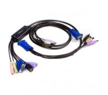 StarTech 2 Port USB VGA Cable KVM Switch with Audio