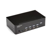 StarTech 4 Port HDMI KVM Switch - 4K 30Hz - Dual Display