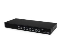 StarTech 8 Port 1U Rackmount USB KVM Switch with OSD