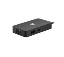 Microsoft USB-C Travel Hub Black USB graphics adapter