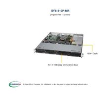 Supermicro Barebone UP SuperServer SYS-510P-MR