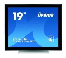 iiyama ProLite T1932MSC-W5AG touch screen monitor 48.3 cm (19") 1280 x 1024 pixels Black,White Multi-touch Multi-user