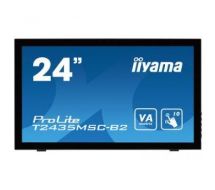 iiyama ProLite T2435MSC-B2 touch screen monitor 59.9 cm (23.6") 1920 x 1080 pixels Black Multi-touch