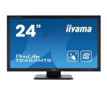 iiyama ProLite T2453MTS-B1 touch screen monitor 59.9 cm (23.6") 1920 x 1080 pixels Black Dual-touch Tabletop