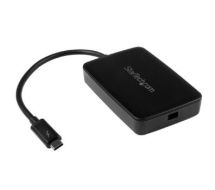 StarTech Thunderbolt 3 to Thunderbolt 2 Adapter - TB3 Laptop to TB2 Displays & Devices - Thunderbolt 2 20Gbps or Thunderbolt 1 10Gbps Converter - Thunderbolt 3 Certified- Windows/Mac