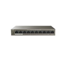 Tenda TEF1110P-8-63W network switch Unmanaged Fast Ethernet (10/100) Black Power over Ethernet (PoE)