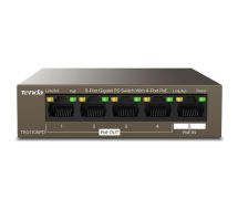 Tenda TEG1105PD 5 Port Gigabit PD Desktop Switch with 4-Port PoE