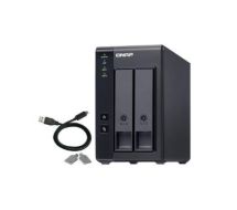 QNAP TR-002 6TB 2x3TB Seagate IronWolf 2 Bay DAS Desktop