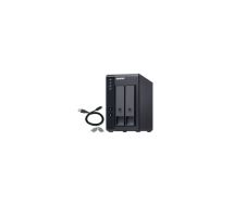 QNAP TR-002 storage drive enclosure HDD/SSD enclosure Black 2.5/3.5"