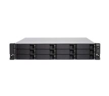 QNAP TS-1283XU-RP E-2124 Ethernet LAN Rack (2U) Black, Grey NAS