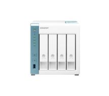 QNAP TS-431K NAS Tower Ethernet LAN Blue, White Alpine AL-214