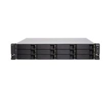 QNAP TS-h1277XU-RP 3700X Ethernet LAN Rack (2U) Black, Grey NAS