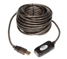 Tripp Lite USB 2.0 Hi-Speed Active Extension Cable (A M/F), 4.88 m (16-ft.)