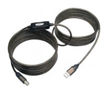 Tripp Lite USB 2.0 Hi-Speed A/B Active Repeater Cable (M/M), 7.62 m (25-ft.)