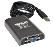 Tripp Lite USB 2.0 to VGA Dual-Monitor Adapter, 128 MB SDRAM, 1920 x 1080 (1080p) 60 Hz