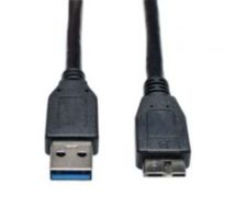 Tripp Lite USB 3.0 SuperSpeed Device Cable (A to Micro-B M/M) Black, 1.83 m