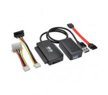 Tripp Lite USB 3.0 SuperSpeed to SATA/IDE Adapter with Built-In USB Cable, 2.5 in., 3.5 in. and 5.25 in. Hard Drives