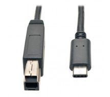 Tripp Lite USB 3.1 Gen 2 (10 Gbps) Cable, USB Type-C (USB-C) to USB 3.0 Type-B (M/M), 0.91 m